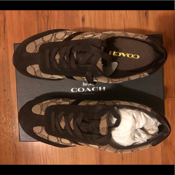 Coach Shoes - New COACH Sneaker - Brown 8